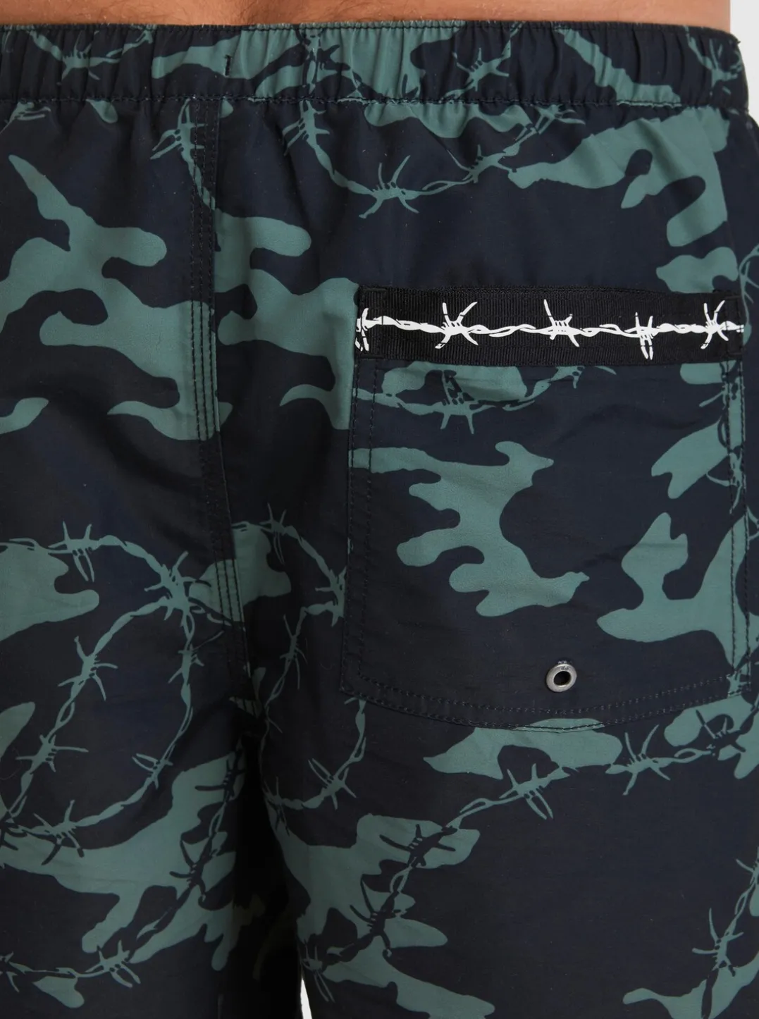 Mens Quiksilver Elastic Waist|Mikey Volley 18" Volleys