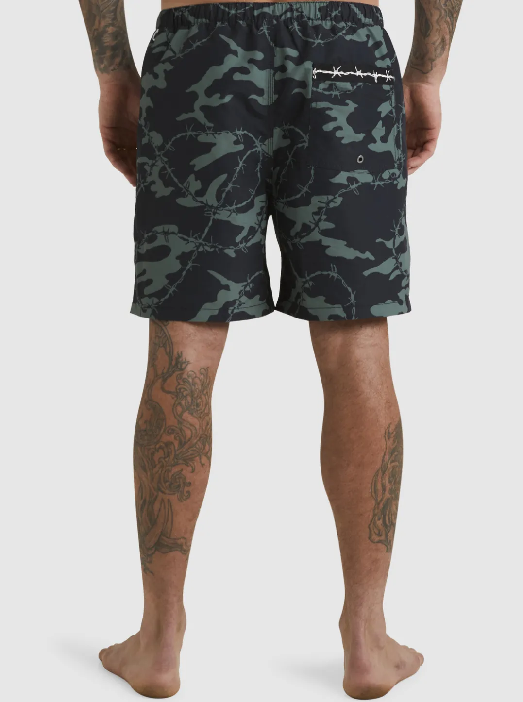 Mens Quiksilver Elastic Waist|Mikey Volley 18" Volleys