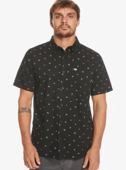 Mens Quiksilver Shirts & Polos|Minimo Short Sleeve Shirt