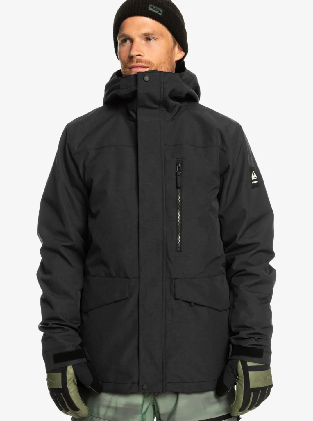 Mens Quiksilver Layers|Mission 3-In-1 Technical Snow Jacket