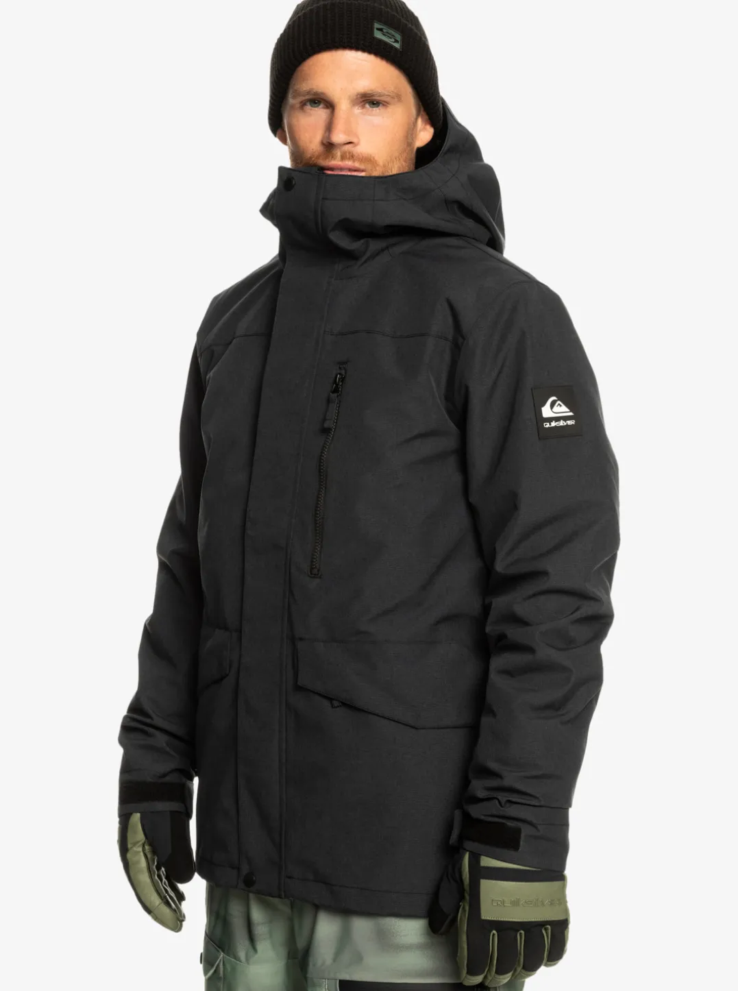 Mens Quiksilver Layers|Mission 3-In-1 Technical Snow Jacket