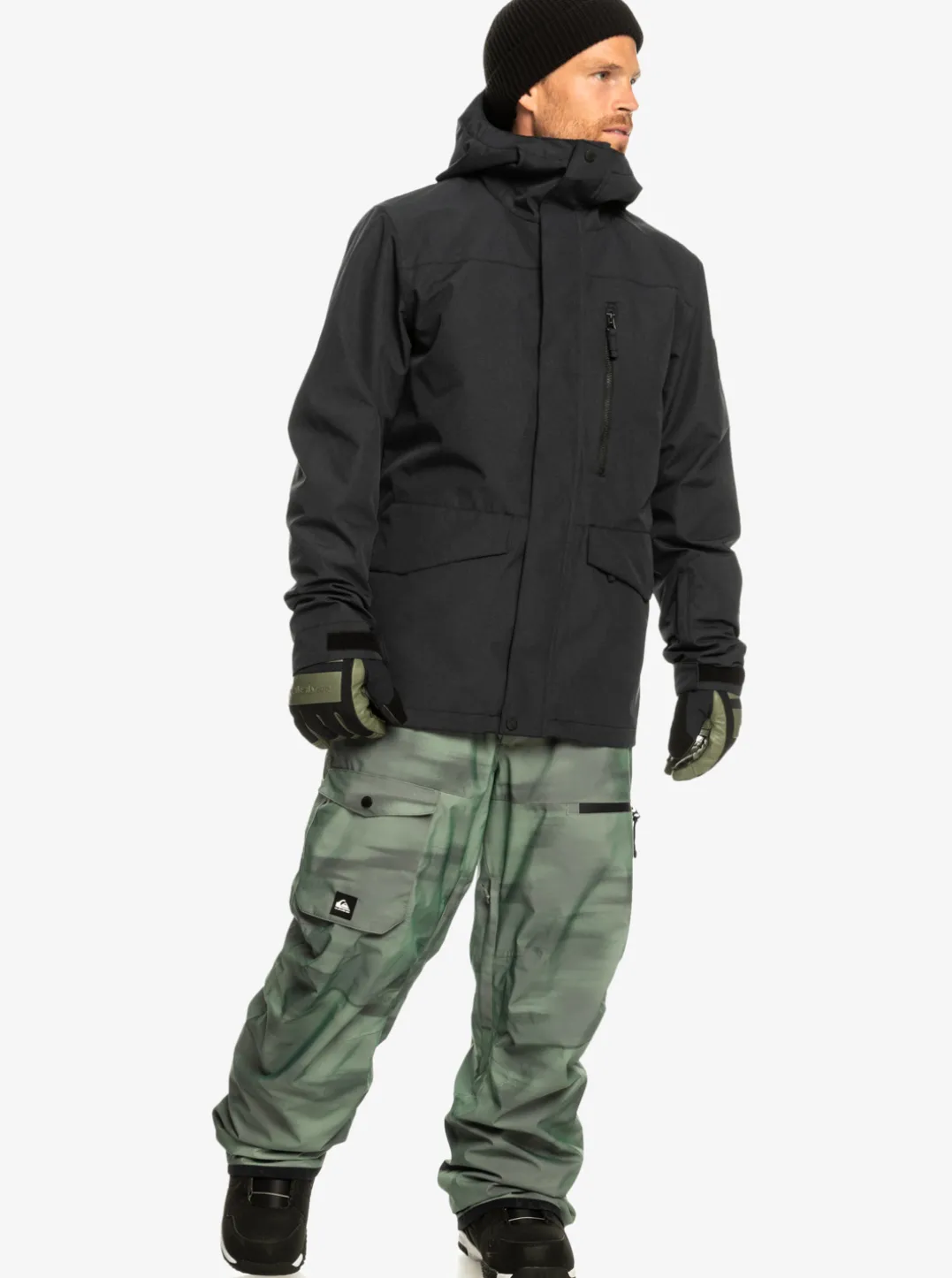 Mens Quiksilver Layers|Mission 3-In-1 Technical Snow Jacket