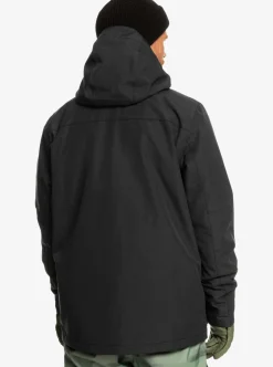 Mens Quiksilver Layers|Mission 3-In-1 Technical Snow Jacket