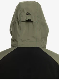 Mens Quiksilver Layers|Mission Plus Technical Snow Jacket