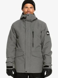 Mens Quiksilver Layers|Mission Solid Insulated Snow Jacket