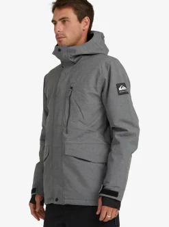 Mens Quiksilver Layers|Mission Solid Insulated Snow Jacket