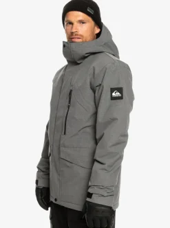 Mens Quiksilver Layers|Mission Solid Insulated Snow Jacket