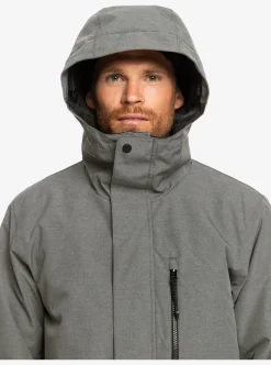 Mens Quiksilver Layers|Mission Solid Insulated Snow Jacket