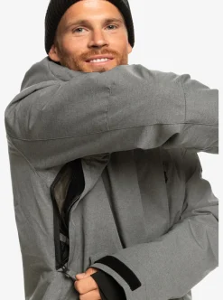 Mens Quiksilver Layers|Mission Solid Insulated Snow Jacket