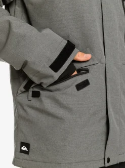 Mens Quiksilver Layers|Mission Solid Insulated Snow Jacket