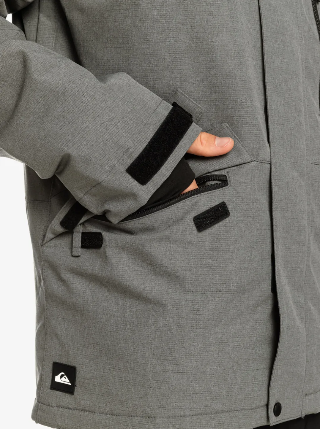 Mens Quiksilver Layers|Mission Solid Insulated Snow Jacket