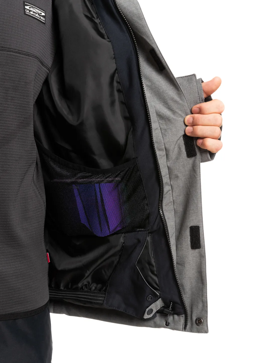 Mens Quiksilver Layers|Mission Solid Insulated Snow Jacket