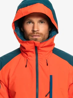 Mens Quiksilver Layers|Mission Technical Snow Jacket
