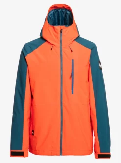 Mens Quiksilver Layers|Mission Technical Snow Jacket
