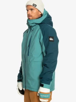 Mens Quiksilver Layers|Mission Technical Snow Jacket