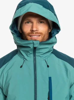 Mens Quiksilver Layers|Mission Technical Snow Jacket