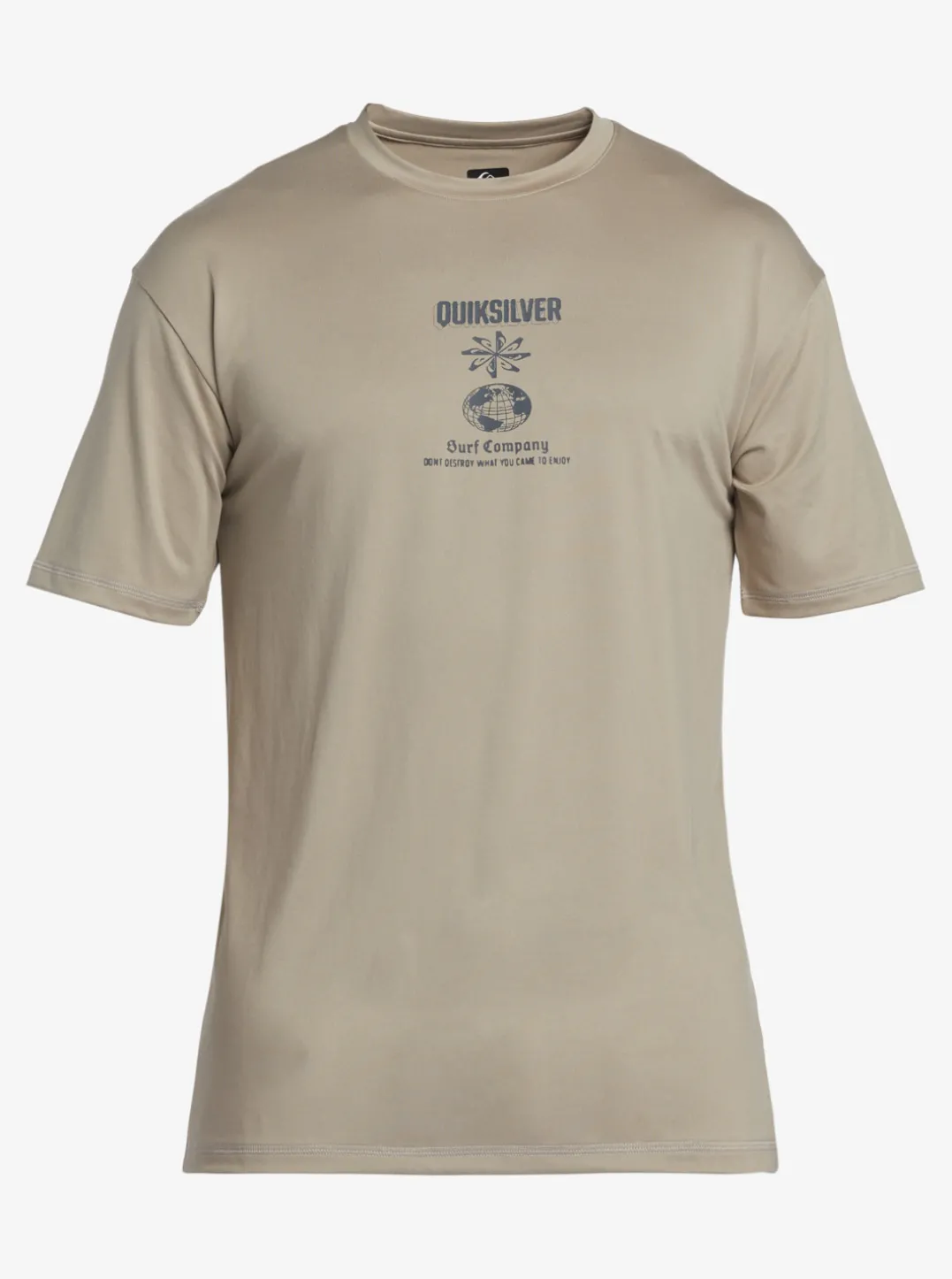 Mens Quiksilver Rashguards|Mix Session Upf 50 Short Sleeve Surf Tee