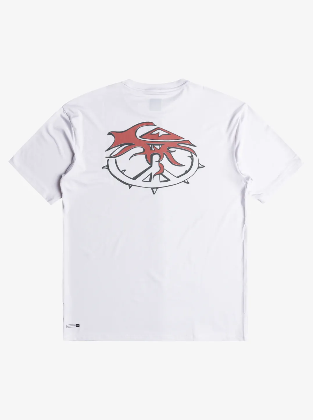 Mens Quiksilver Rashguards|Mix Session Upf 50 Short Sleeve Surf Tee