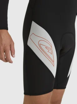 Mens Quiksilver Wetsuits|2/2Mm Capsule Saturn Long Sleeve Spring Suit
