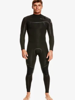 Mens Quiksilver Wetsuits|4/3Mm Everyday Sessions Chest Zip Wetsuit