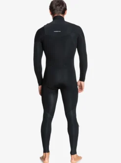 Mens Quiksilver Wetsuits|4/3Mm Everyday Sessions Chest Zip Wetsuit