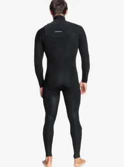 Mens Quiksilver Wetsuits|4/3Mm Everyday Sessions Chest Zip Wetsuit