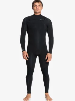 Mens Quiksilver Wetsuits|3/2Mm Everyday Sessions Chest Zip Wetsuit
