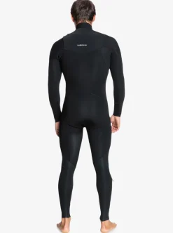 Mens Quiksilver Wetsuits|3/2Mm Everyday Sessions Chest Zip Wetsuit