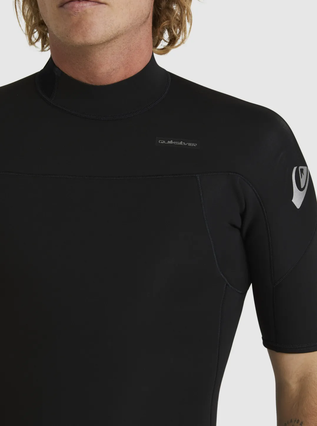 Mens Quiksilver Wetsuits|2/2Mm Everyday Sessions Short Sleeve Back Zip Springsuit