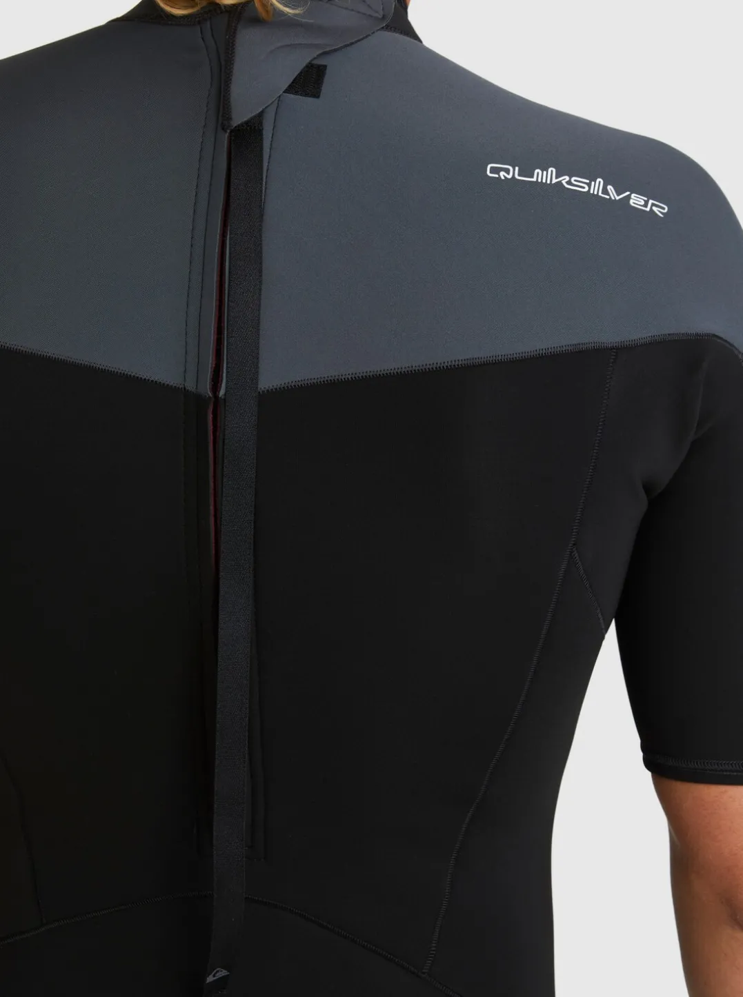 Mens Quiksilver Wetsuits|2/2Mm Everyday Sessions Short Sleeve Back Zip Springsuit