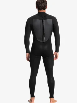 Mens Quiksilver Wetsuits|4/3Mm Prologue Back Zip Wetsuit