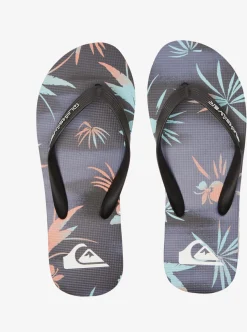 Mens Quiksilver Sandals|Molokai Highline Scallop Flip-Flops
