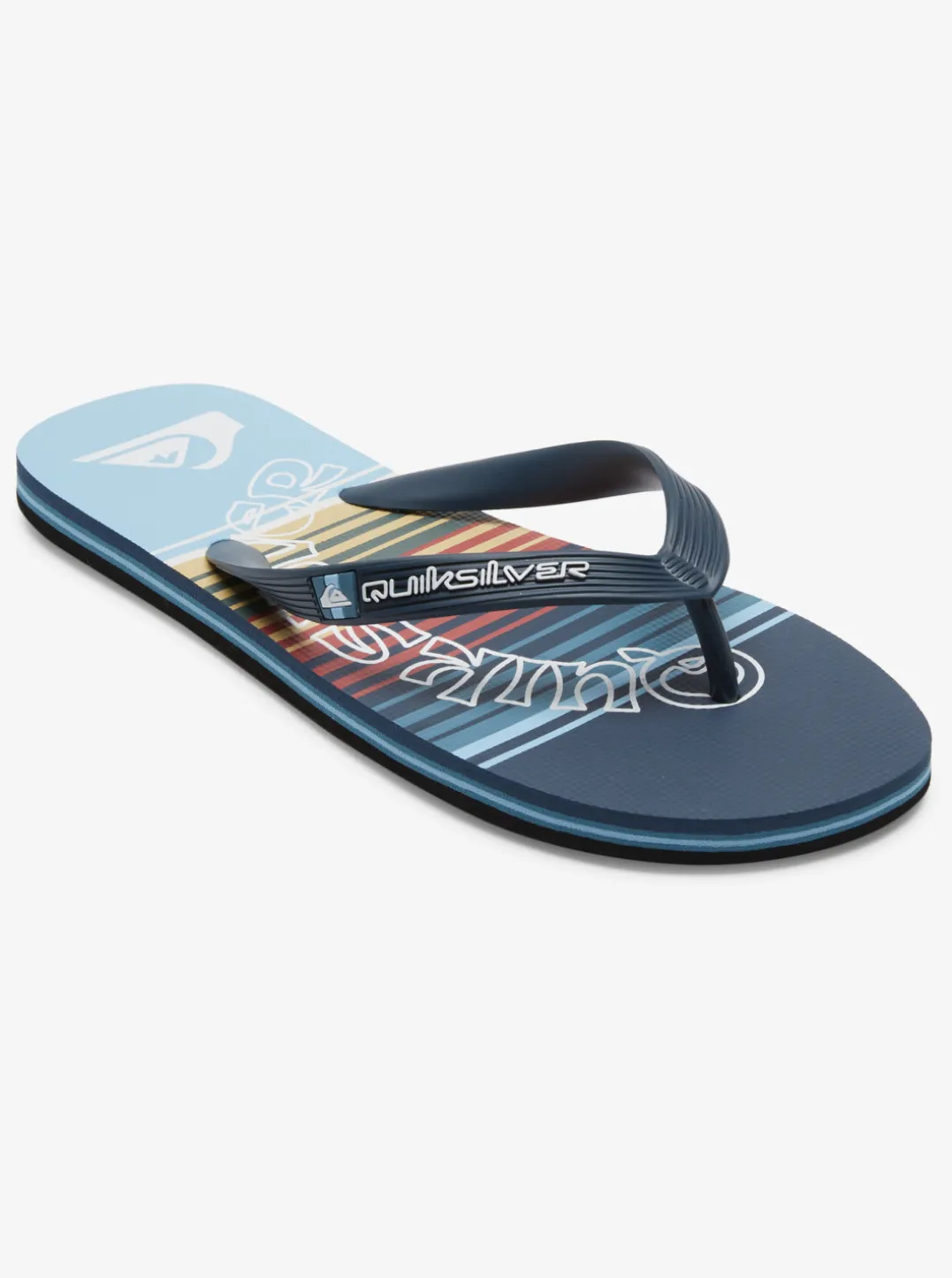 Mens Quiksilver Sandals|Molokai Word Flip-Flops