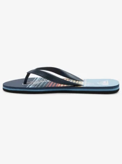 Mens Quiksilver Sandals|Molokai Word Flip-Flops