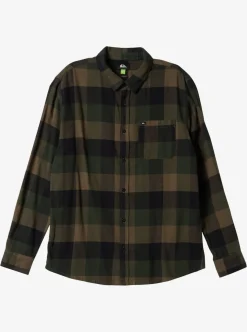 Mens Quiksilver Shirts & Polos|Motherfly Long Sleeve Shirt