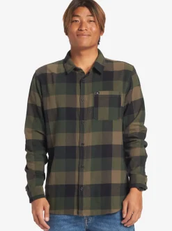 Mens Quiksilver Shirts & Polos|Motherfly Long Sleeve Shirt
