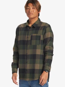 Mens Quiksilver Shirts & Polos|Motherfly Long Sleeve Shirt