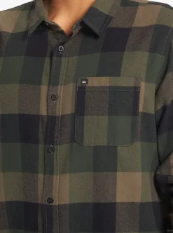 Mens Quiksilver Shirts & Polos|Motherfly Long Sleeve Shirt