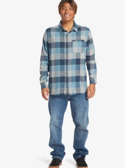 Mens Quiksilver Shirts & Polos|Motherfly Long Sleeve Shirt