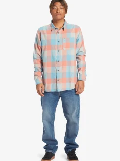 Mens Quiksilver Shirts & Polos|Motherfly Long Sleeve Shirt