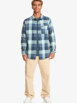 Mens Quiksilver Shirts & Polos|Motherfly Long Sleeve Shirt