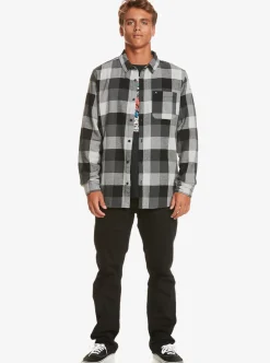 Mens Quiksilver Shirts & Polos|Motherfly Long Sleeve Shirt
