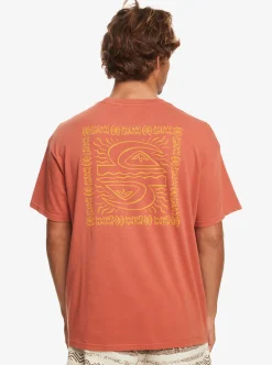 Mens Quiksilver Tees|Natural Vibe T-Shirt