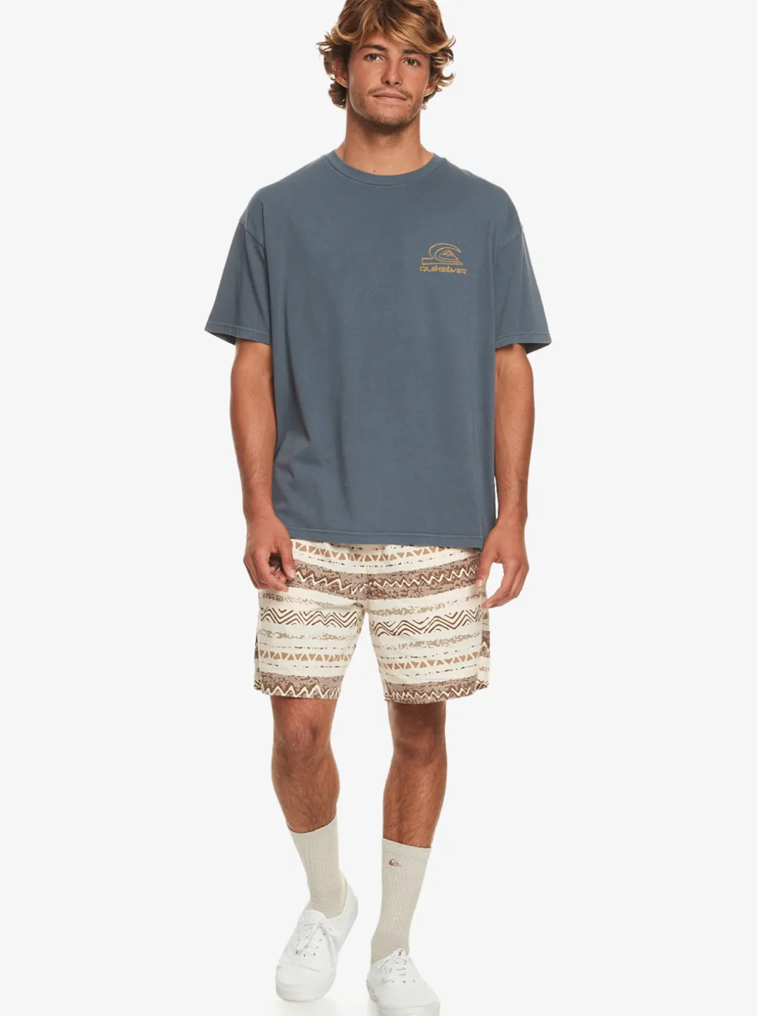 Mens Quiksilver Tees|Natural Vibe T-Shirt
