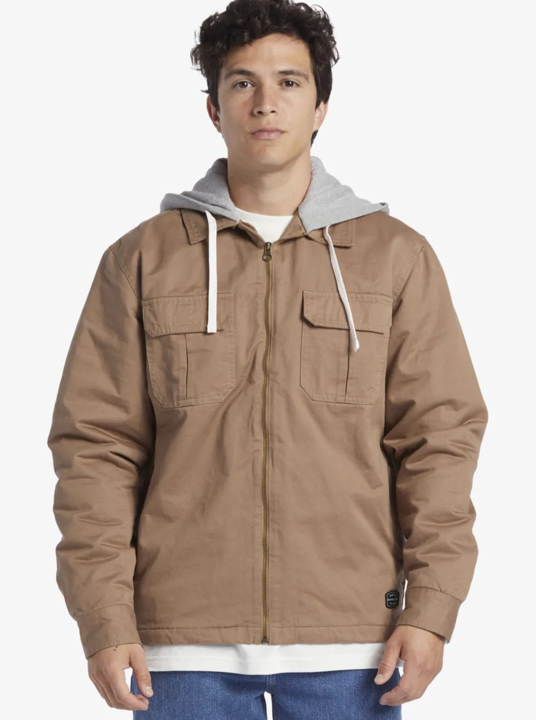 Mens Quiksilver Jackets|New Aitor Hooded Jacket