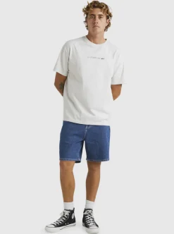 Mens Quiksilver Tees|New Instinct Short Sleeve Stn T-Shirt