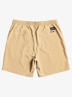 Mens Quiksilver Boardshorts|Ocean Elastic Waist 18" Amphibian Shorts