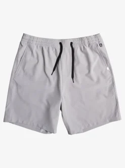 Mens Quiksilver Boardshorts|Ocean Elastic Waist 18" Amphibian Shorts