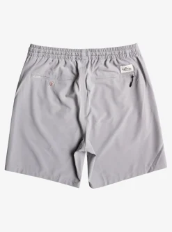 Mens Quiksilver Boardshorts|Ocean Elastic Waist 18" Amphibian Shorts