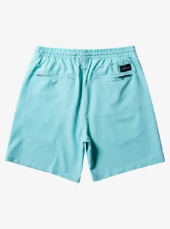 Mens Quiksilver Boardshorts|Ocean Elastic Waist 18" Amphibian Shorts